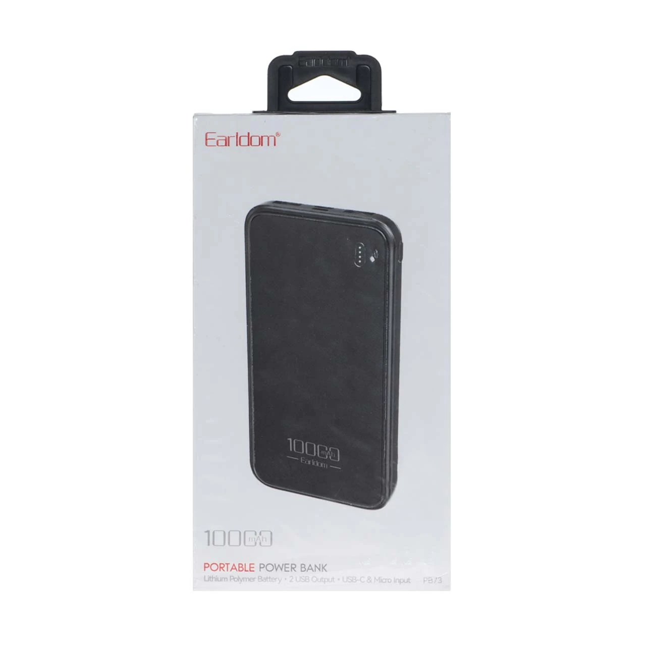 پاوربانک Earldom 10000mAh مدل ET-PB73 - مشکی